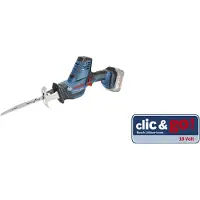 Bosch Akkusaha GSA 18V-LI C, runko ilman akkua ja laturia, L-BOXX