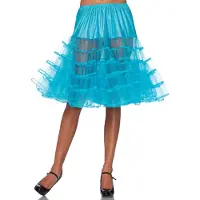 Leg avenue Turkoosi polvipituinen alushame - Socks and Tulle