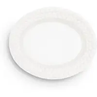 Mateus Bubbles-lautanen, ovaali 20 cm Valkoinen