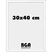 Focus Soul White 30x40 plexi valokuvakehys