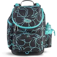 Jeva Hibiscus Reppu 18L, Black/Turquise