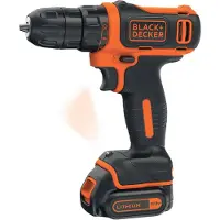 Black & Decker Akkuporakone BLACK+DECKER BDCDD12 10,8 V Li-ion