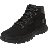 Timberland for man. TB0A1ZPU0151 Field Trekker Mid Lace Up black leather sneakers (45.5), Flat, Laces, Casual