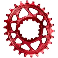 AbsoluteBLACK Absoluuttinen musta 36T suoraan asennettava terä Oval SRAM GXP Red