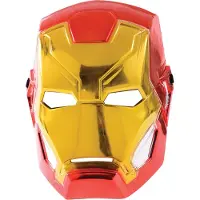 SD Toys Iron Man 1/2 Metallic Mask - Red - NS