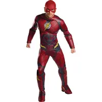 Rubies Deluxe Flash, aikuisten - The Flash -asut