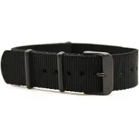 Seiko 5 Sports sarjan musta NATO-ranneke 22mm L0FP02CM0
