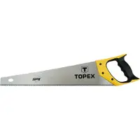 Topex -käsisaha puulle 450 mm, 11 Tpi