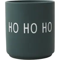 Design Letters suosikkikuppi 25 cl Ho ho ho-dark green