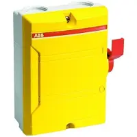 ABB Turvakytkin 25A 3-napainen M32+M16 BWS325YTPN BWS325YTPN