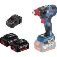 Bosch Iskumutterinväännin GDX 18V-200 C; 18 V; 2x5,0 Ah akku