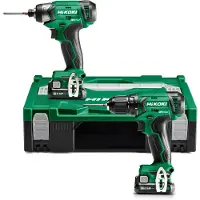 HiKOKI Työkalupaketti KC12DA 12 V 2,5 Ah