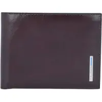 Piquadro Blue Square Lompakko Nahka 12.5 cm Ruskea