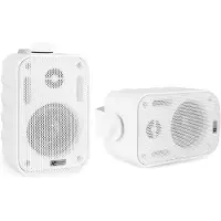 Power Dynamics BGO30 kaiutinsarja sisään/ulkokäyttöön 3" 60W valkoinen