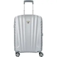 Roncato Uno Premium 2.0 4-pyöräinen Käsimatkatavara 55 cm Hopeanvärinen