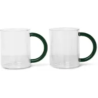Ferm Living Still muki, 2-pakkaus Kirkas