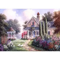 Grafika Dennis Lewan - Elmira's Cottage 1000p palapeli