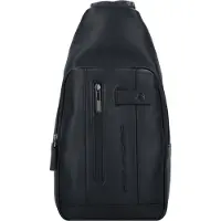 Piquadro Urban Nahka 39 cm Musta