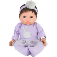 Tiny Treasures Nukke, Tummat hiukset - Bunny Asu - - OneSize - Nuket