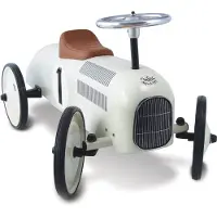 Vilac White Metal Car - White - ONE SIZE