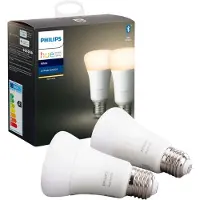 Philips Hue White E27 806lm 9W 2kpl led-älylamppu