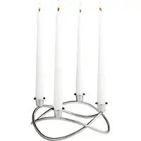 Georg Jensen - Season Kynttilänjalka 26 cm Ruostumaton