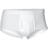 JBS Briefs With Fly Original - White - XL