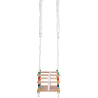 Bigjigs Wooden Bead Swing keinu puinen 12m+ 25kg 1 kpl