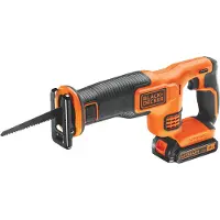 Black & Decker Akkupuukkosaha BDCR18E1-QW; 18 V; 1x2,5 Ah akku