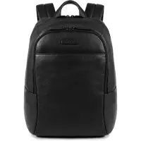 Piquadro Modus Special Yritysreppu Nahka 39.5 cm Kannettavan tietokoneen taskun syvyys Musta