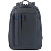 Piquadro Pulse Yritysreppu 40 cm Kannettavan tietokoneen taskun syvyys Sininen