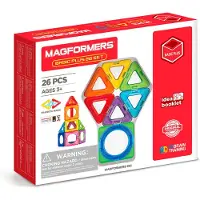 Magformers Basic Plus 26 - Multi/patterned - ONE SIZE