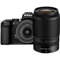 Nikon Digital Mirrorless Camera Z50 with 16-50mm and 50-250mm Lenses