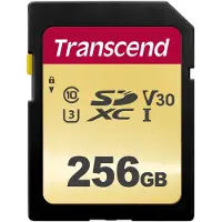 Transcend 500S 256GB SDXC UHS-I Memory Card