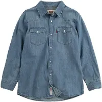 Levi's Barstow Western Shirt - Blue - 140