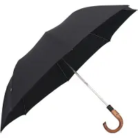 Knirps S.570 Large Automatic Kokoontaitettava sateenvarjo 42 cm Musta