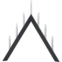 Star Trading Kynttilänjalka Arrow Grafiitti 60cm
