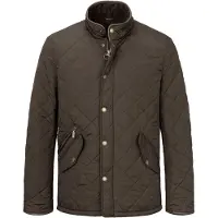 Barbour Powell Quilted Jacket - Brown - M