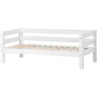 Hoppekids ECO Luxury Junior sänky takalaidalla 70x160cm - valkoinen White