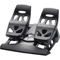 Thrustmaster T.Flight Rudder Pedals, Polkimet, PC, PlayStation 4, Xbox, Langallinen, USB, Musta, Alumiini (2960764)