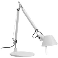 Artemide Pöytävalaisin , Tolomeo Micro, Valkoinen, Työhuone / toimisto, Metalli, Design