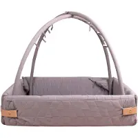 Filibabba Soft Quilt Leikkimatto, Dark Grey