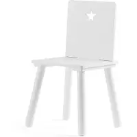 Kids Concept Chair White Star - White - ONE SIZE