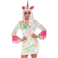 Leg avenue Lumotun yjksisarvisen naamiaisasu naiselle - XS (36)