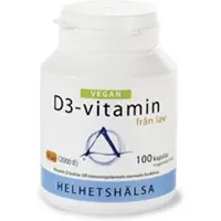 Helhetshälsa D3-vitamin Vegan 50 mcg 100 kapselia