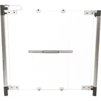 Safe - SafeGate Clear-View Hardware Mounted Gate (75-100 cm)
