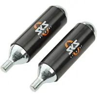 Sks CO2 Cartridge w/threads 24 g 2 pk, paineilmapatruunat