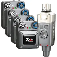 Xvive U4R4 - System with Four Receiver In-Ear Monitor Wireless System