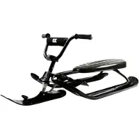 Stiga Snowracer SX Pro -rattikelkka, musta