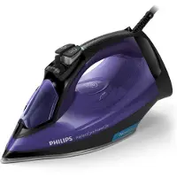 Philips PerfectCare 2500 W, 45 g/min, jatkuva höyryntuottokyky, höyrysilitysrauta, Höyrysilitysrauta, SteamGlide Plus -pohjalevy, 180 g/min, Musta,...